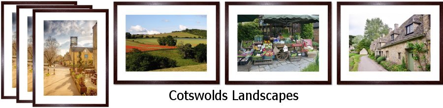 Cotswolds Landscape Framed Prints
